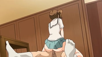 Ders çalışma Randevusunda Hentai öğrenciler Ateşli Bir şekilde Sevişiyor