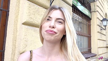 Alman İzci – İncecik Öğrenci Melina’nın Sokakta Gerçek Castingde İlk Sert Anal Deneyimi